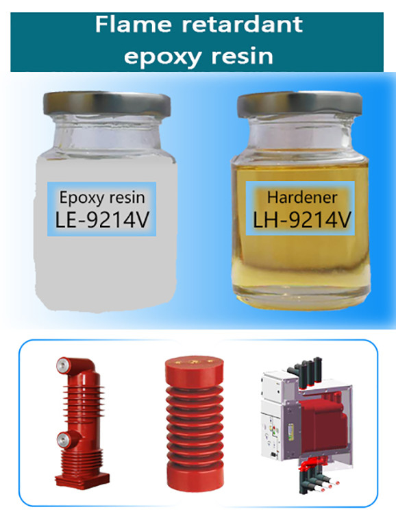 TG สูง เหมาะสําหรับการหล่อลอกระจกเหลว Epoxy Resin เครื่องปรับปรุงไฟฟ้า