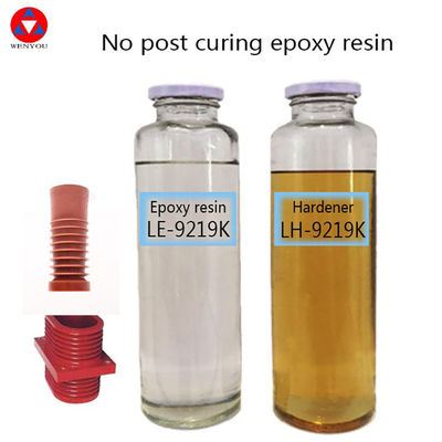 การแปลงธาตุ Epoxy Resin ความต้านทานในปริมาณ 1015 Ω.cm สภาพการรักษาตัวอย่าง 10h 140C