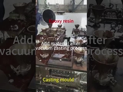 วัสดุอาหารหลังจากการหล่อหล่อหล่อ Vakuum สําหรับ 45 kg เครื่องแปลงประกอบภายใน